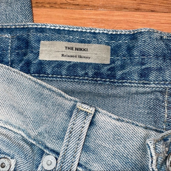 AG Adriano Goldschmied Nikki Relaxed Skinny Boyfriend Jeans Size 27 NWT - Picture 6 of 16